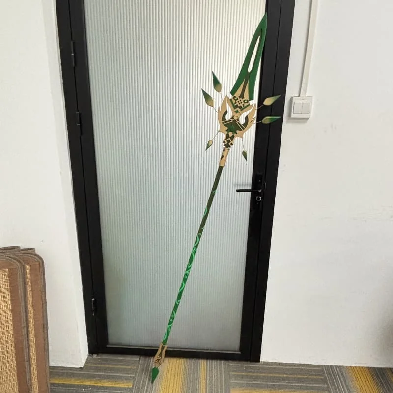 

Cos 180cm Anime Game Genshin Impact Xiao Spear Long Sword Weapon Role Play Cosplay Party Comic-con show perform Fancy Dress Prop