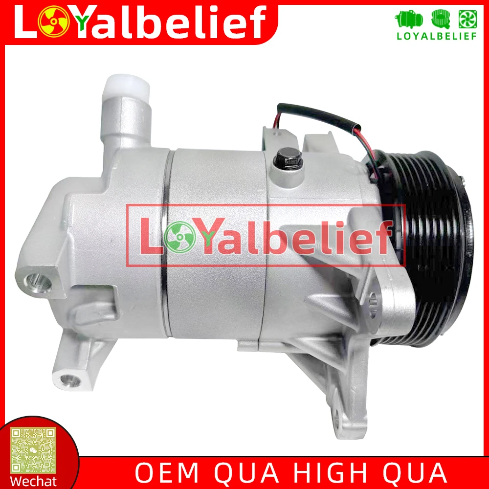 AC Compressor With Clutch For Nissan Murano Maxima V6 3.5L 2015-2024 92600-9UA0A 926009UA0A 92600-5AA0A 926005AA0A 7 Grooves