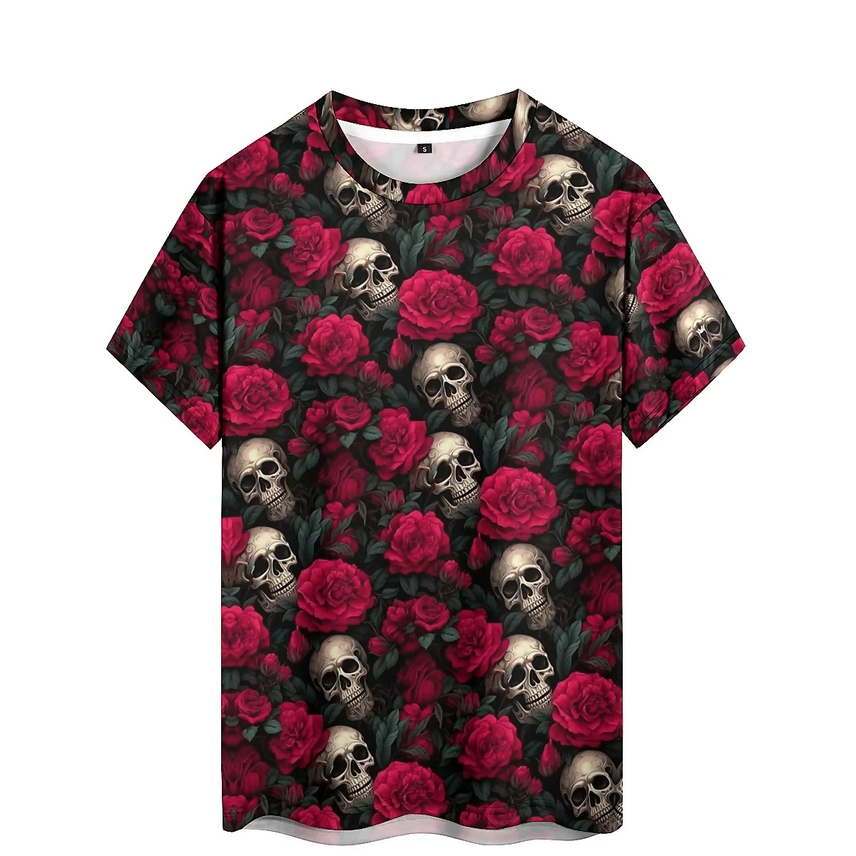 2026 New Bright Color Men's 3D Printed Short-Sleeve T-Shirt - Holiday Gift Printed Top