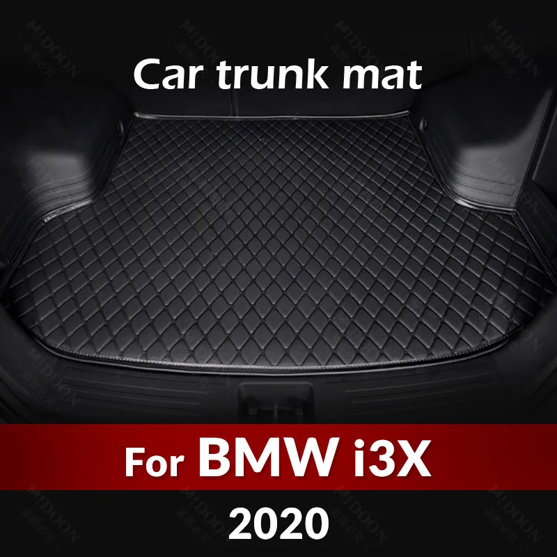 Car Trunk Mat For BMW iX3 2020 Custom Car Accessories Auto Interior Decoration