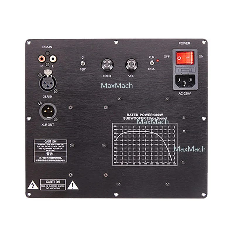 

TPA3255 Subwoofer Active Speaker Amplifier Board Integrated Heat Sink Burn-Grade Capacitor Advanced Inductor