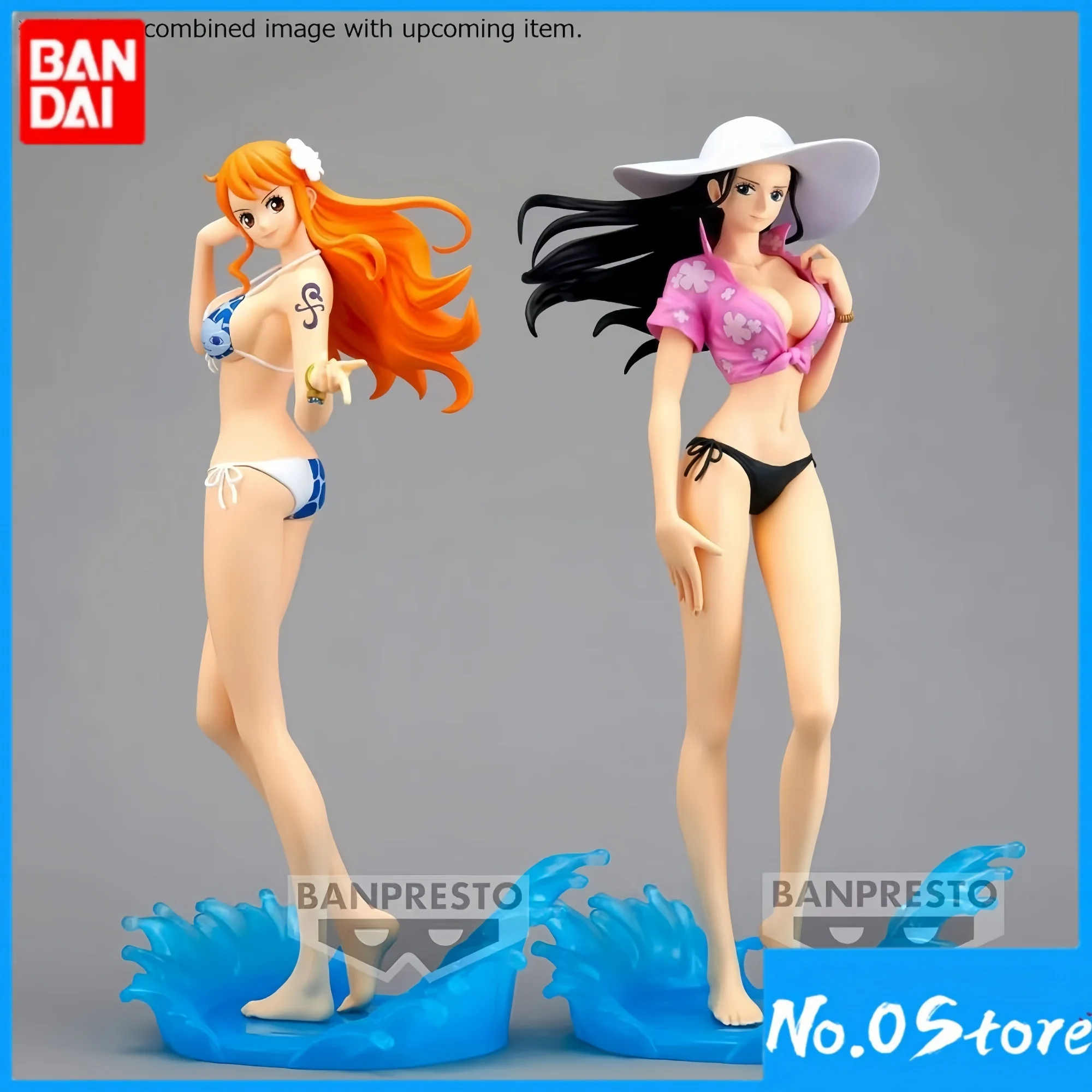 

% подлинная фигурка Bandai Banpresto, цельная блестящая и гламурная фигурка Nami &nico Robin, фигурка, модель, выбранные подарки