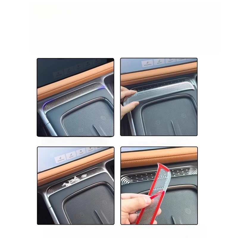 For Xpeng G9 2022-2025 Out of Trend Protective Cover Dashboard Central Control Out of Trend Air Conditioner Port Interior Tools