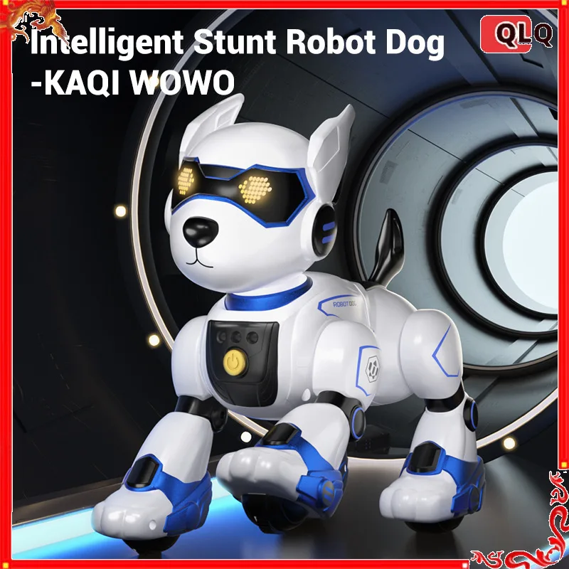 

JJRC R27 Умный голосовой робот-собака с сенсорным управлением, интерактивная электронная игрушка для раннего развития, поющая и танцующая игрушка для детей и малышей