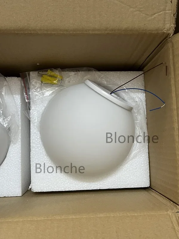 Modern Round Wall Light 15cm Glass Ball Wall Lamp for Living Room Bedroom Home Decor Nordic Led Lights Mirror Sconces Luminaria