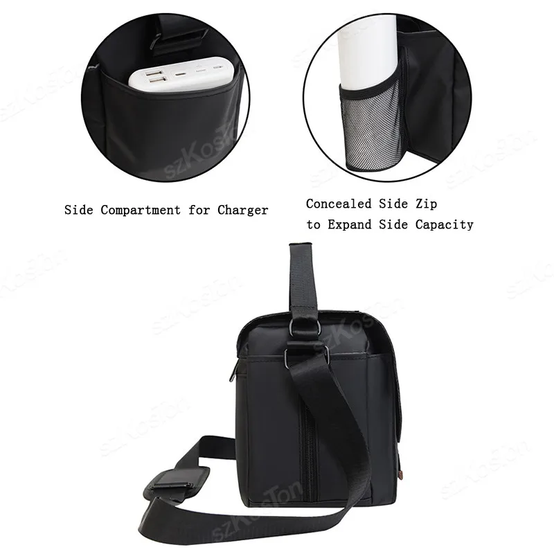 Camera Bag SLR/DSLR Gadget Bag Padding Shoulder Carrying Bag Photography Accessory Gear Case Waterproof Anti-Shock