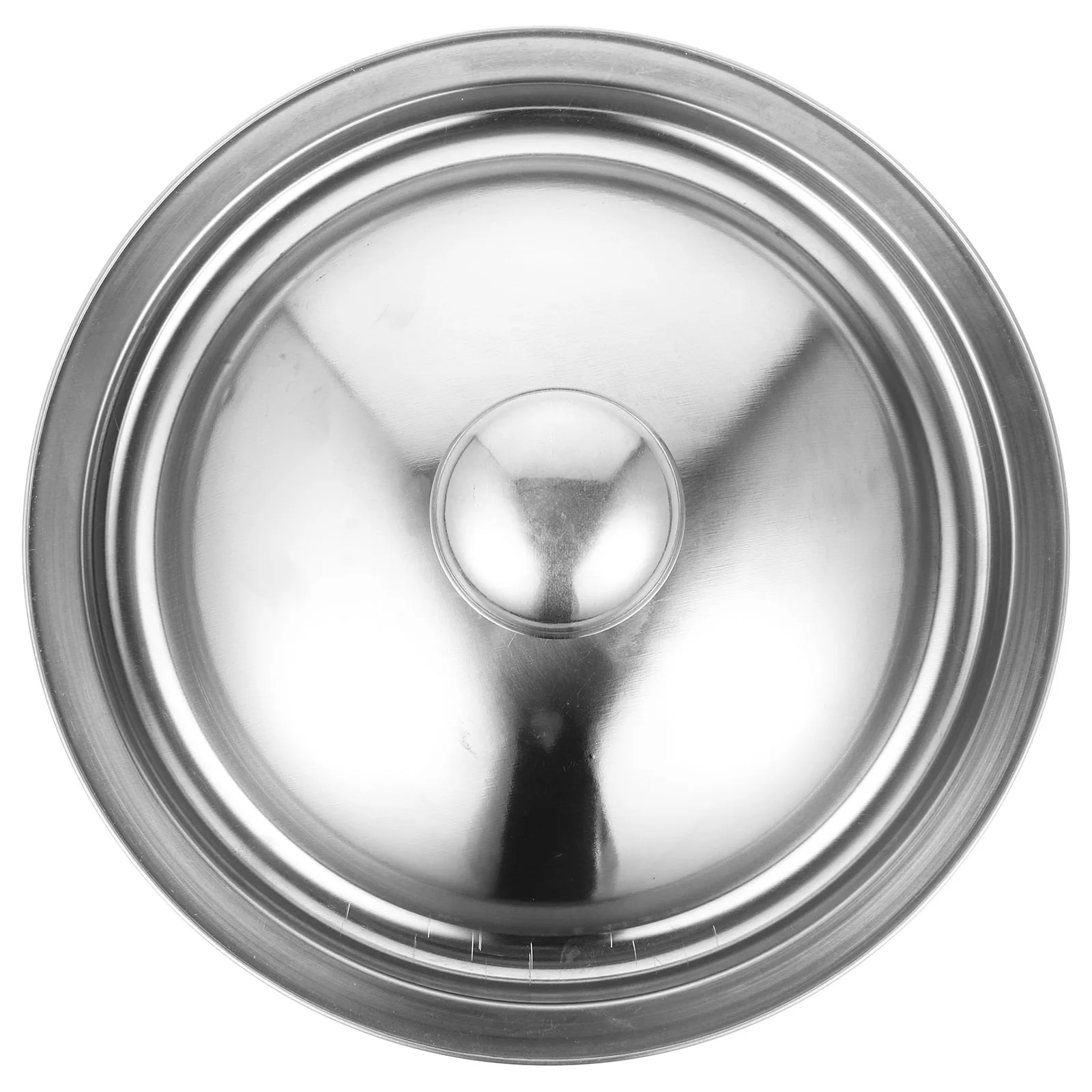 

Stainless Steel Pot Lid Bowl Pan Metal Basin Cover Universal for Pans Lids Cookware