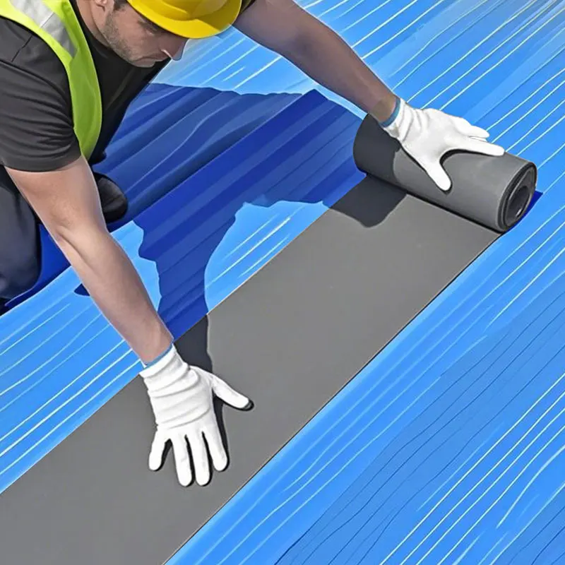 فيلم مقاوم للماء على السطح الرمادي، شريط مقاوم للماء قابل للالتصاق، عرض 50 سم * طول 5 متر، يمكن لصق طبقة حماية ممزقة، ويمنع الصدأ على السطح المعدني