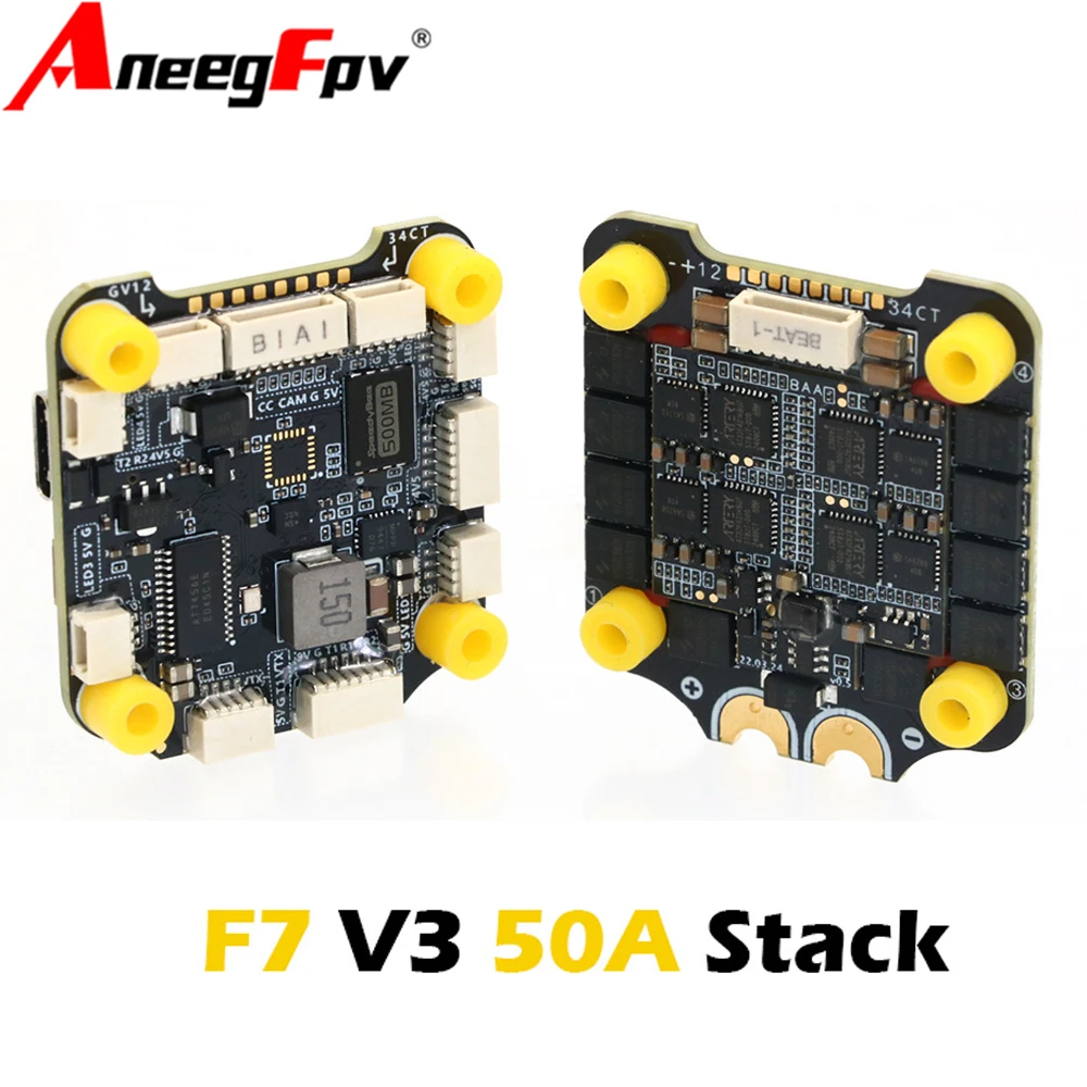 

SpeedyBee F7 V3 50A Stack F722 Flight Control BL32 50A 4in1 ESC3~6S Lipo with Blackbox Analyzer Suitable for FPV Freestyle Drone