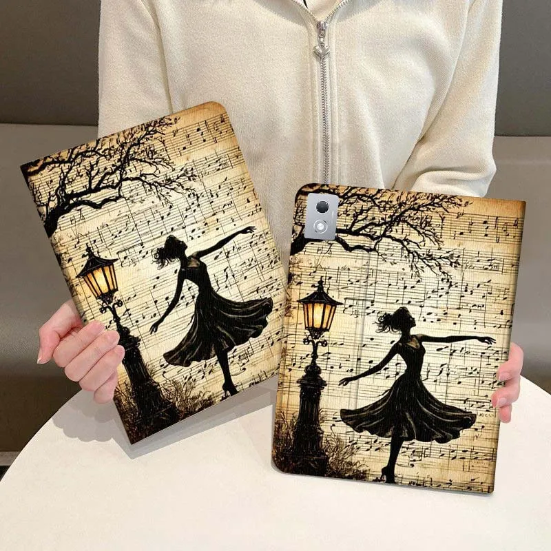 

Ballet girl anime cute For Legion Xiaoxin Pad P12 Pro Y900 GT 2023 2025 12.1 12.7 14.5 inch Tablet Case