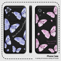 For Cubot Note 21 4G Note50 Case Floral Soft Silicone Couple Butterfly Phone Case For Cubot Note 50 Fashion Cover Cool Matte