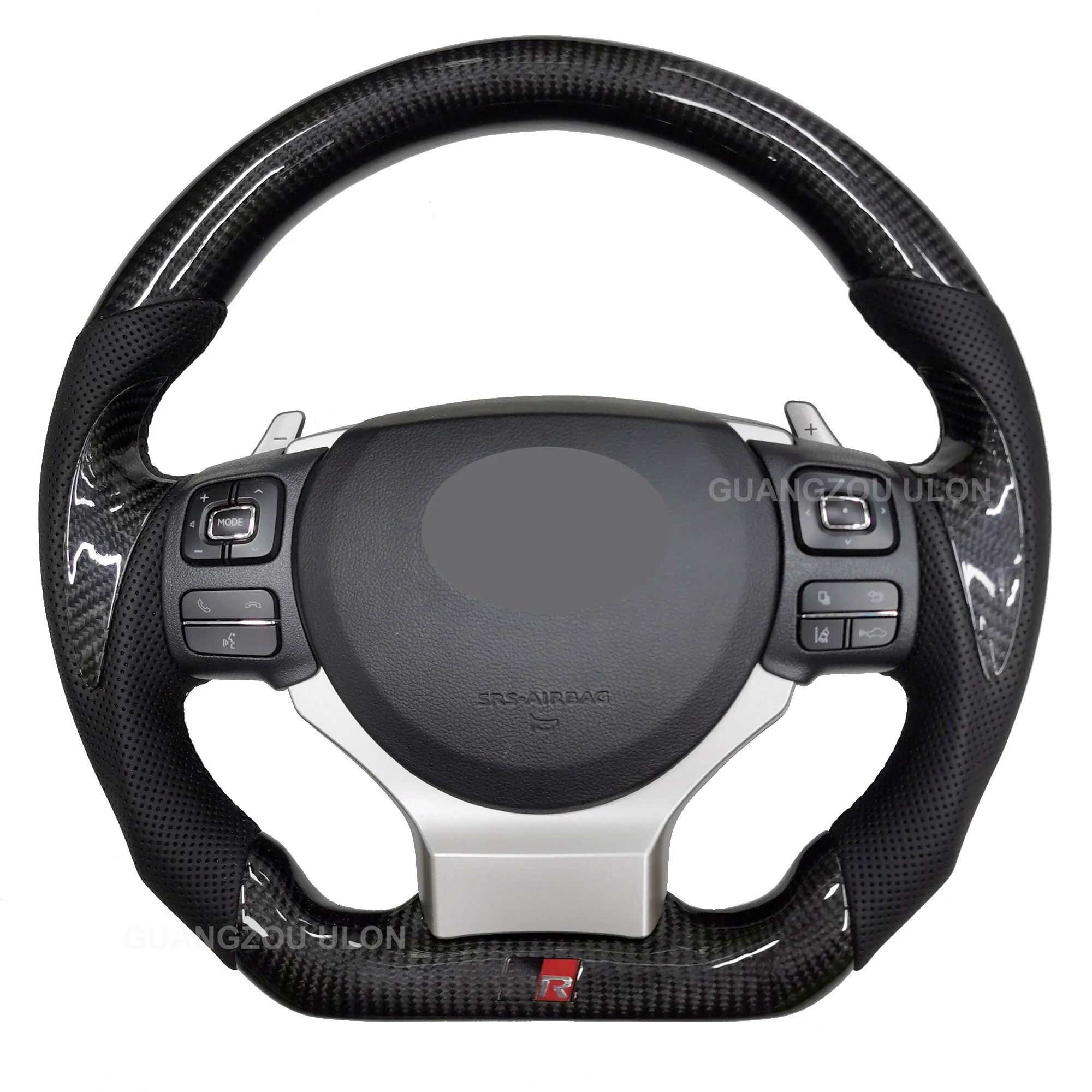 High Quality Steering Wheel OEM Carbon Fiber Paddle Shifter Steering Wheel Assembly For Lexuss NX GX GS ES IS RX Wholesale