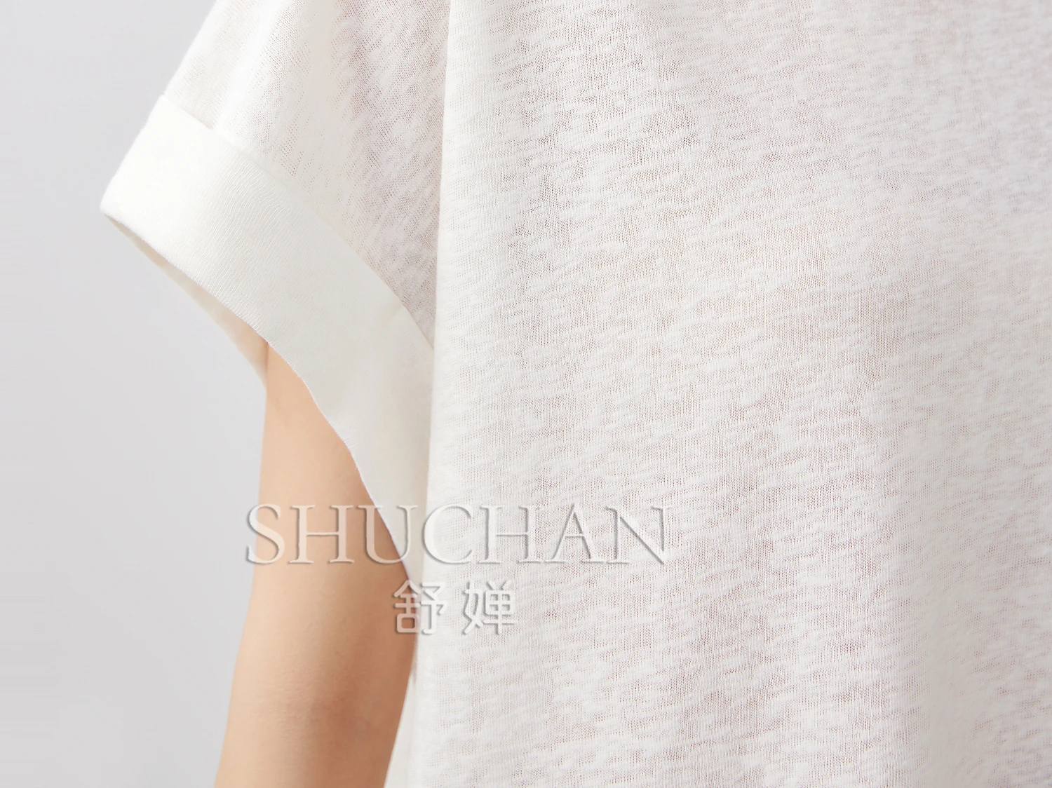 تي شيرت خفيف للاستمتاع بالطبيعة والمطر الفرنسي وقنب الندى + قطن، تي شيرت نسائي بسيط ومتعدد الاستخدامات بأكمام قصيرة #4