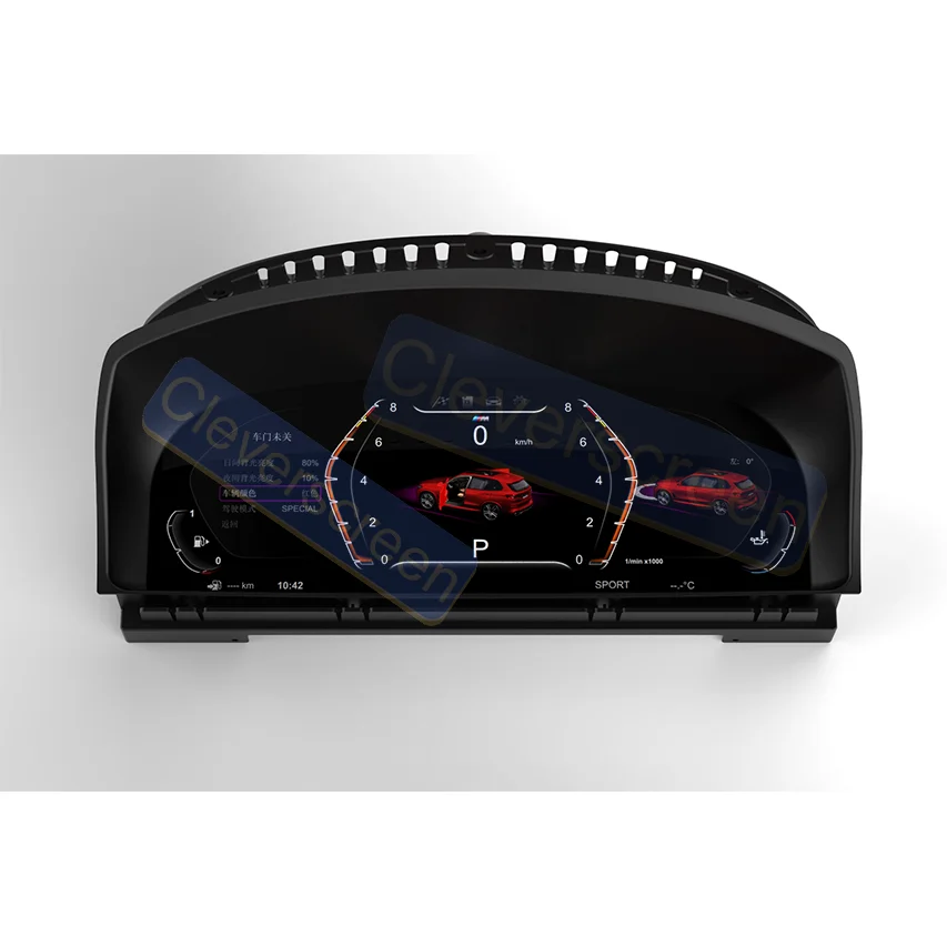 

12,3-дюймовый автомобильный цифровой дисплей спидометра на приборной панели для BW E65/E66 2004-2008 системы CCC ЖК-панель приборов