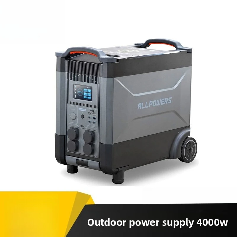Large-capacity energy storage power supply: RV outdoor energy storage power supply, 4000W energy storage inve rter power supply