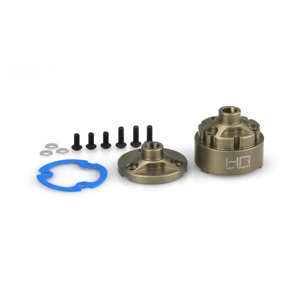 HR 7075 Hard Differential Housing Kit with Anti Oil Leakage Gasket for ARRMA 1/16 MINI KRATON 3S Accessories
