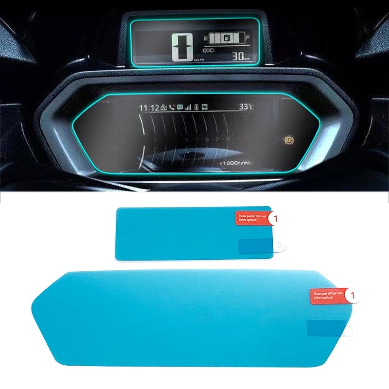Fit For YAMAHA XMAX300 XMAX 300 XMAX-300 2023 Motorcycle Cluster Scratch Protection Film Dash Speedometer Screen