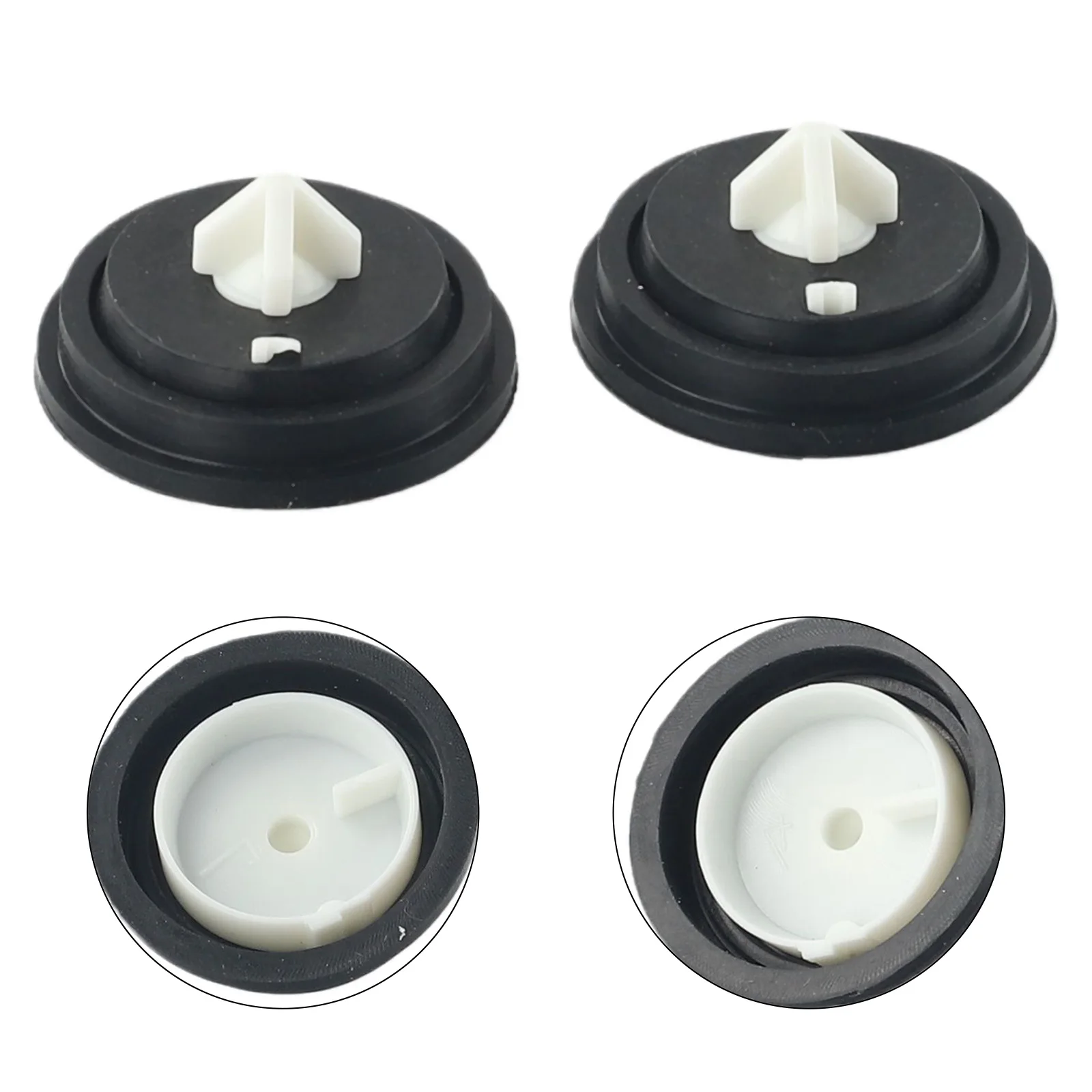 2pcs Toilet Tank Bidet Seal Inlet Durable Tool Rubber Diaphragm Washer Float Valve Spare For Duravit Laufen Fill Valve Ballvalvs