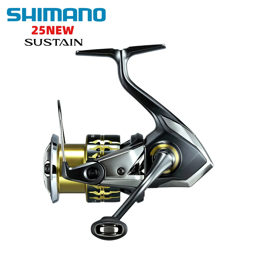 Carrete giratorio Shimano Sustain 25 – Arrastre máximo agua salada