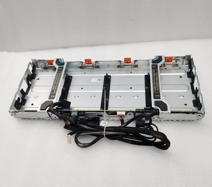 

For DELL R730XD 4FHR4 built-in 3.5 inch 4-bay hard disk expansion backplane with cable 0fj21v 04FHR4