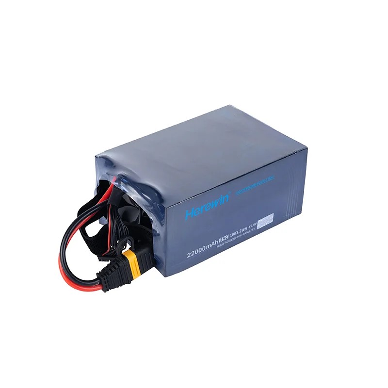 

Herewin High Power Battery 22000mah 45.6V 25C 12S for Agricultural UAV DRONE/Aircraft