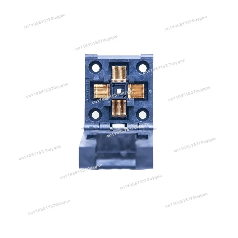 QFP64 Pin Pitch 0.4 Programming Test Seat IC51-0644-1972 Programming Socket, Chip Blackbody 7X7