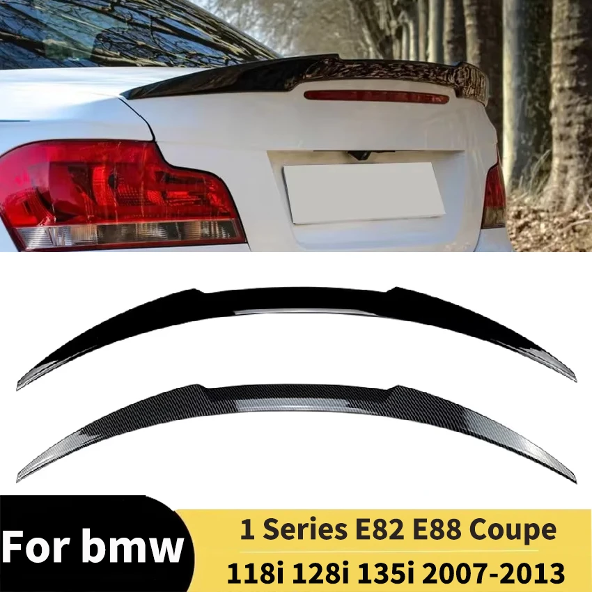

Для BMW 1 серии E82 E88 Coupe 118i 128i 135i 2007 2008 2009 2010 2011 2012 2013 Автомобильный задний спойлер багажника, задний спойлер на крышу, крыло