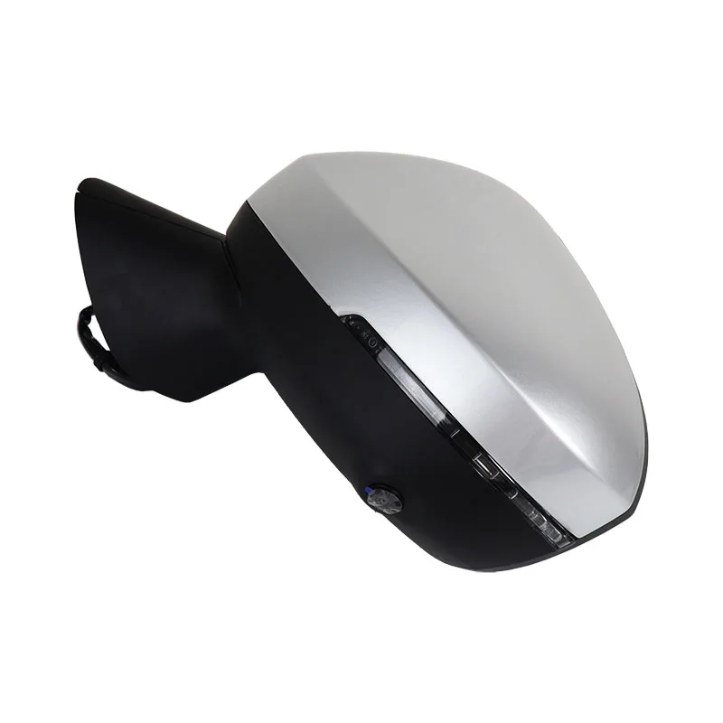 For Mitsubishi Outlander 2023 2024 9+1Pin Reversing Mirrors Rear Mirror Assembly With Turn Lamp Camera Power Fold Paintable