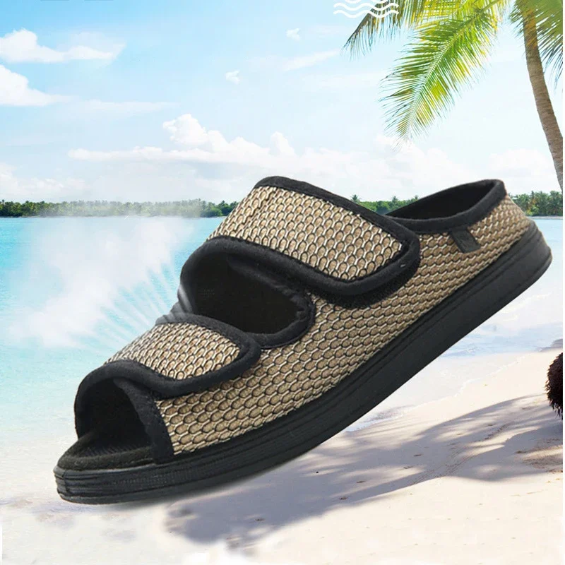 2024 new casual orthopedic wide foot edema shoes, thumb valgus adjustment, soft and comfortable diabetic shoes, walking shoes