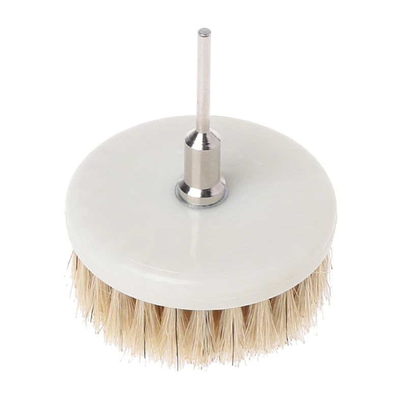 Sikat Pembersih Tugas Berat Scrub Bertenaga Bor 60Mm Dengan Alat Bulu Kaku 45BE