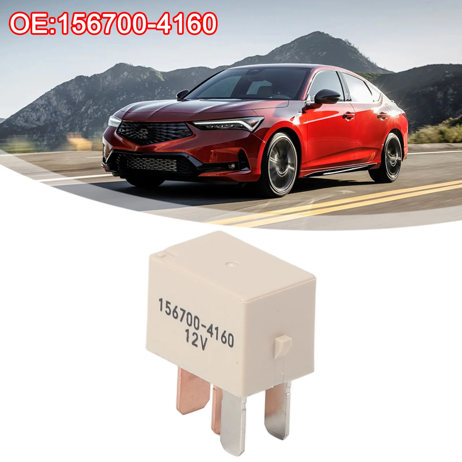 /A/C /Compressor /Control Relay 156700-4160 For For HONDA For ACURA Air Conditioning System Replacement Part Plastic Metal Autom