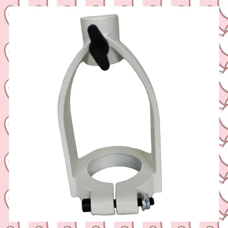 HHTL Square Hole Drill Bit Adapter Drill Attachment For Table Drill Non-Slip Square Hole Hand Drills Fixing Bracket White Durabl