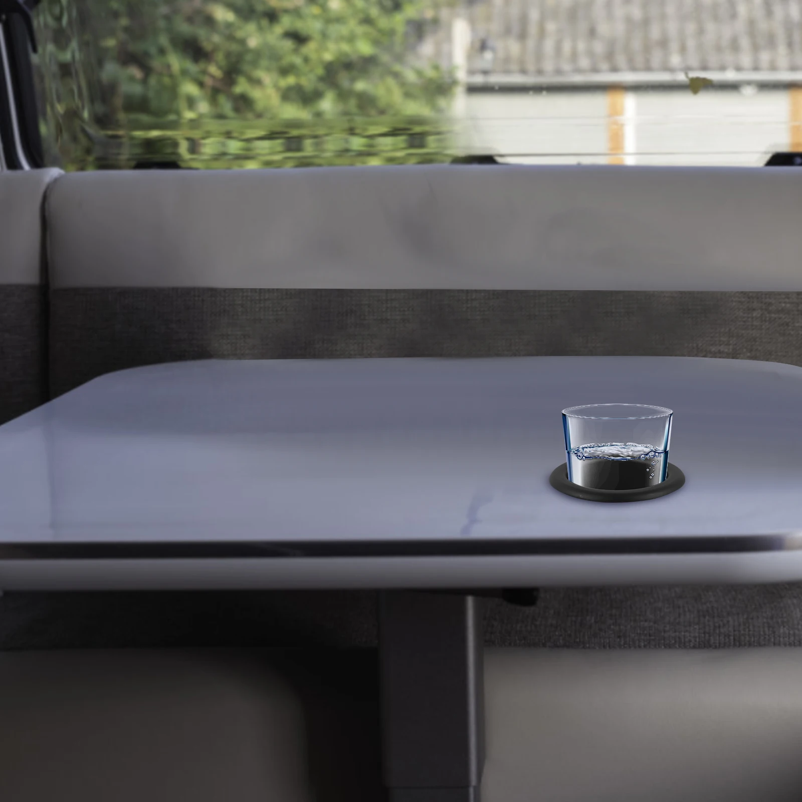 

2pcs RV Cup Holder Heavy Duty Abs Coaster Expander Insert Table Sofa Couch Beverage Rack Durable Material Sleek