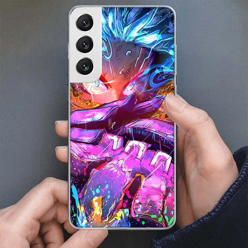 Midoriya Izuku Deku MHA My Hero Phone Case For Samsung Galaxy S25 S24 S23 S22 Ultra S21 S20 FE S10 Plus S10E + S25U Soft Cover S