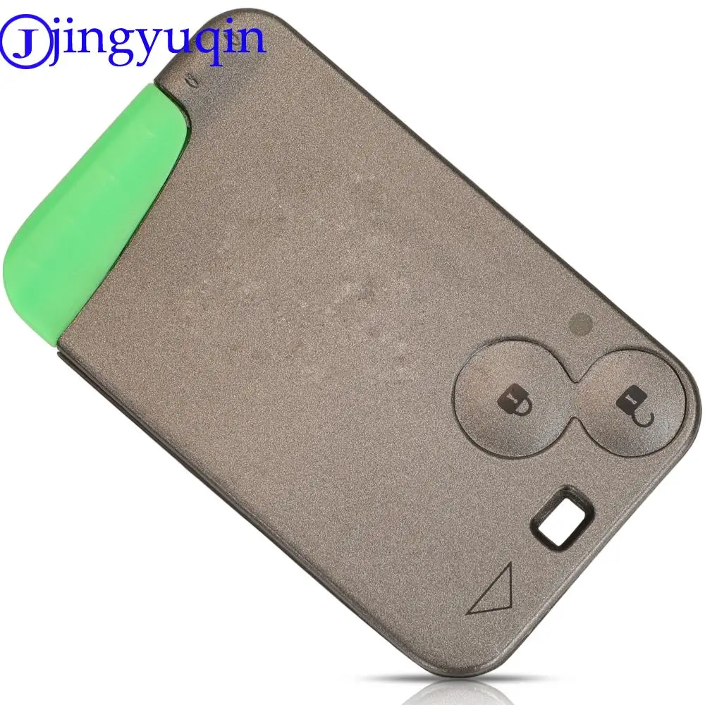 jingyuqin Remote 2 Buttons protective Case key shell Cover For Renault Laguna Espace Smart Card With Blade