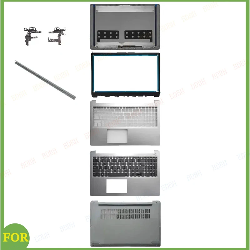 Laptop LCD Back Cover Front Hingecover For Lenovo Ideapad 1 15ADA7 15AMN7 2022 Palmrest Keyboard Lower Bottom Case Housing