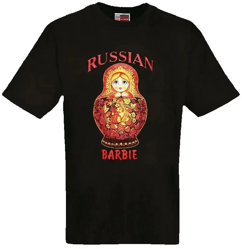 Russian Nesting Doll Matryoshka T-Shirt 100% Cotton O-Neck Summer Short Sleeve Casual Mens T-shirt Size S-3XL