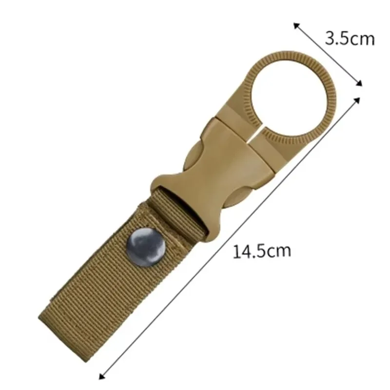 2Pcs Water Bottle Buckle Hook Nylon Webbing Clip For Backpack Camping Hanger Outdoor Holder Accessory