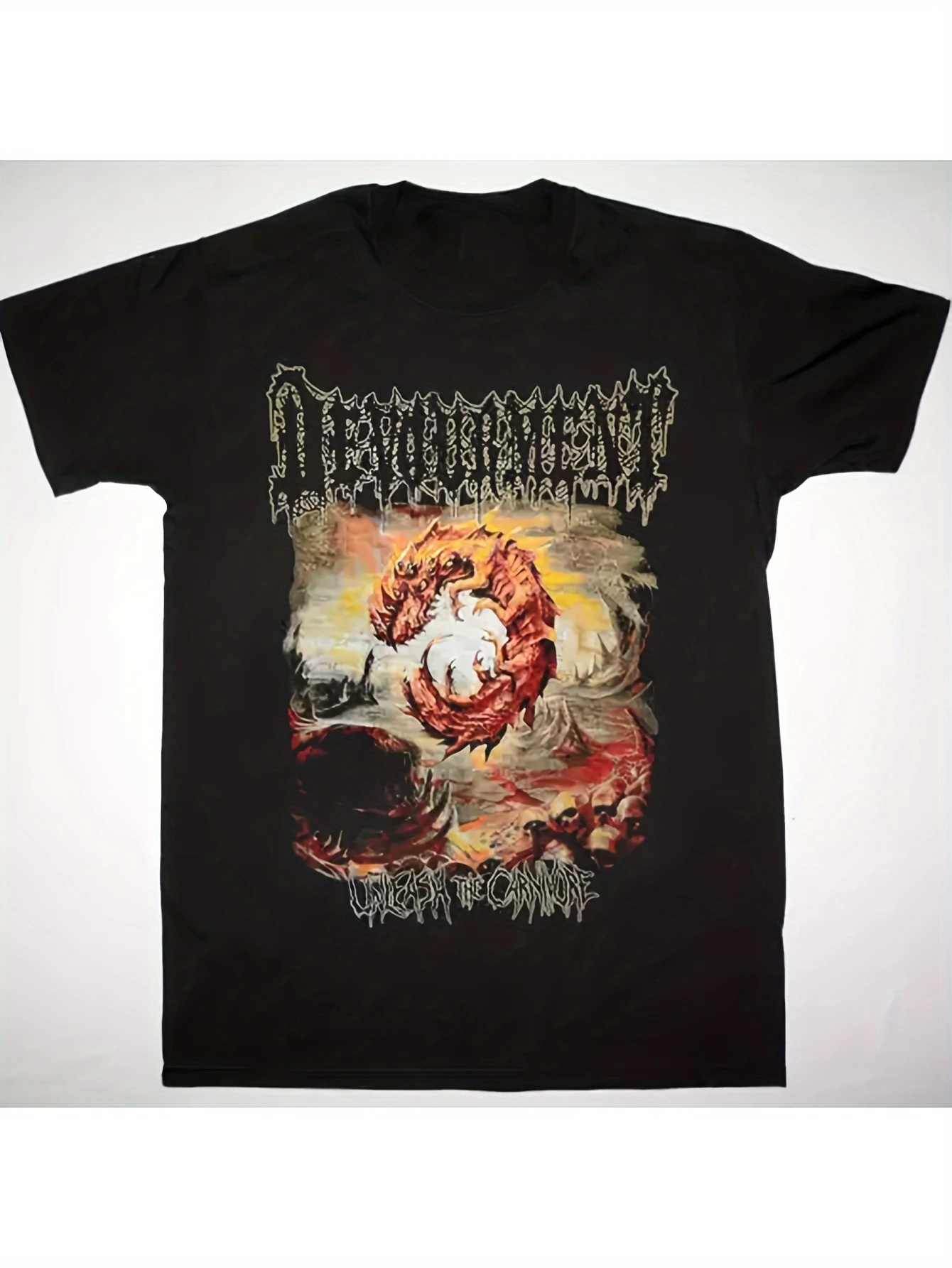 DEVOURMENT 22 T-Shirt 2026 New Style Men's T-Shirt Casual Crew Neck Collector's Edition T-Shirt Four Seasons