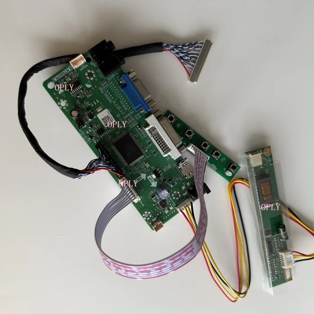 M.NT68676 HDMI-Compatible VGA DVI Controller Board Kit for LP150X08 LP150X08-TLA1 LP150X08-TLAC 1024X768 15