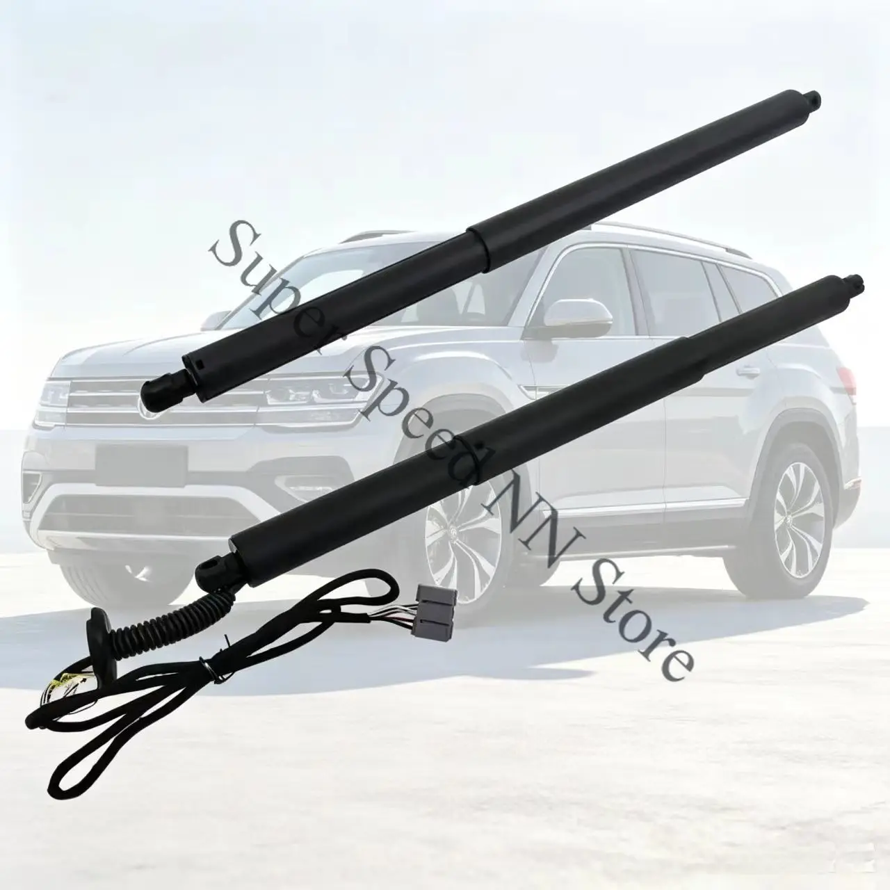 Power Lift Support Struts Rear Trunk Power Lift Struts For 2018-2019 Roewe RX8 Precision Fit 10366143 10366144 Quiet & Durable