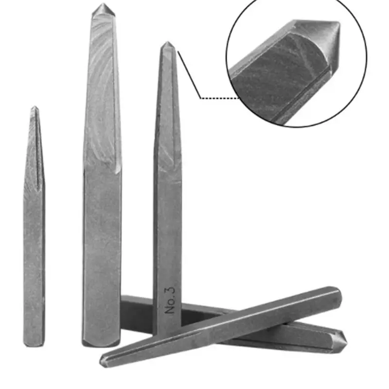 A01F-Easy-Out Screw Extractor 5Pcs Quickly Remove Or Stripped Fasteners For 3/16Inch To 5/8Inch