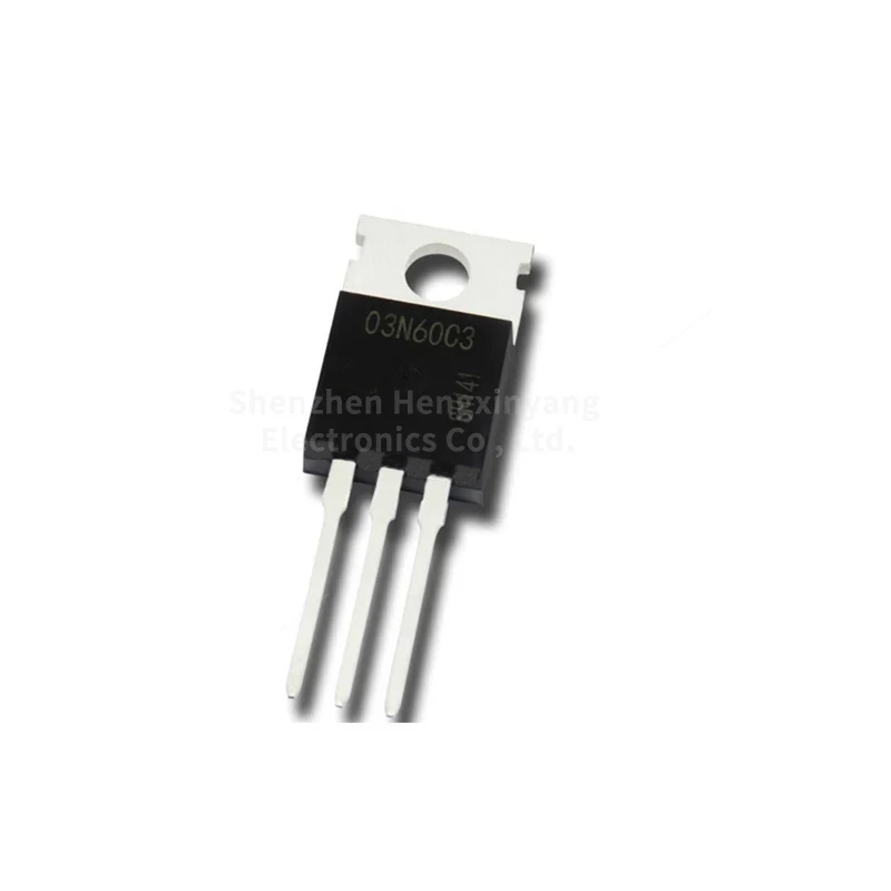 10PCS  SPP03N60C3 Silk screen 03N60C3 3.2A 650V package TO220 MOS FET