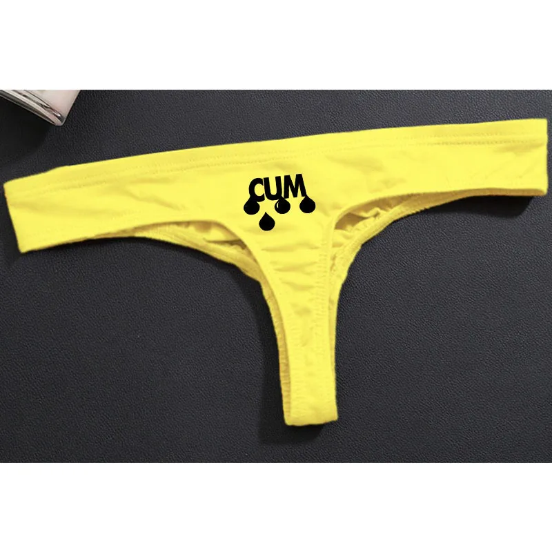 Custom Printing  Men Sexy Low Waist G String Thongs Underwear Sex Gay Man Thongs Underpants Cotton Inner Underwear