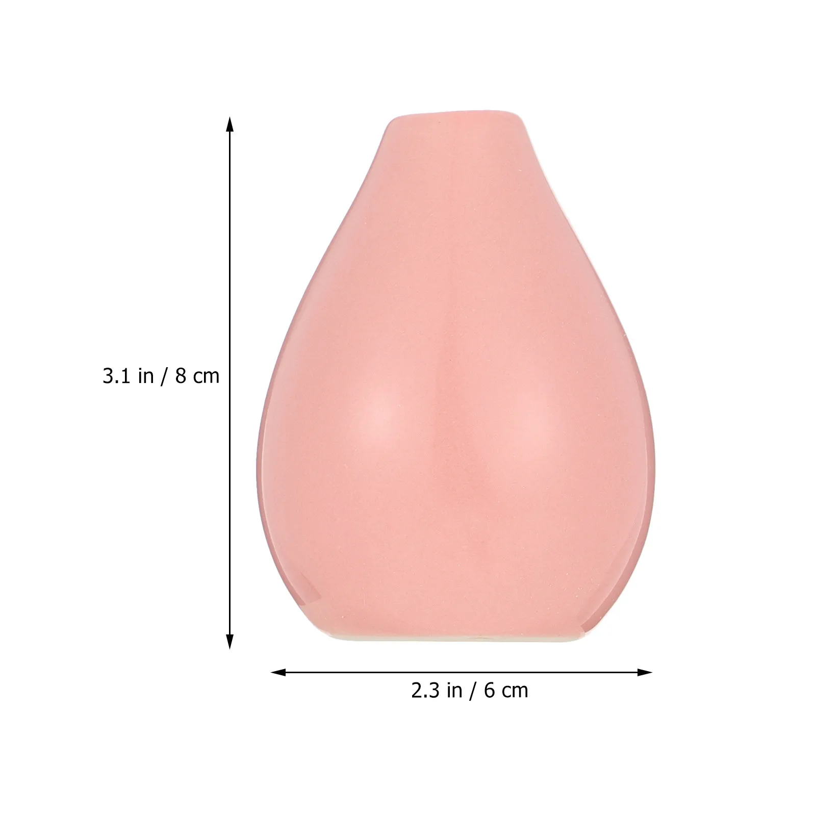 3Pcs Ceramic Vases Set Drop Shape Desktop Decorative Vase for Flower Arrangement Home Decoration Tabletop Ceramics Vase Ornament