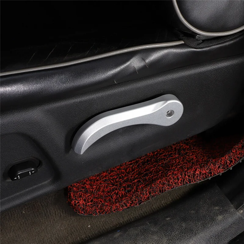 

For Hummer H3 2005-2009 Aluminum Alloy Car Front Seat Back Adjustment Cover Decorative Replacement Accessories