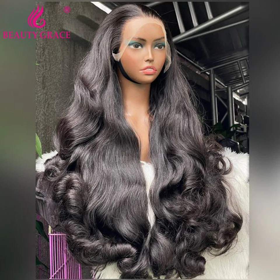 

Body Wave 13X6 Lace Front Wigs Hd Transparent Lace Frontal Wigs Pre Plucked With Baby Hair Human Hair Wigs For Women 18-32