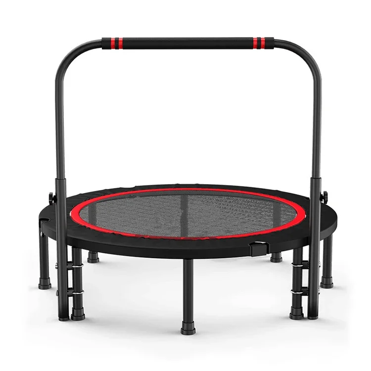 Foldable jumping trampoline 40 inch mini trampoline fitness without safety net