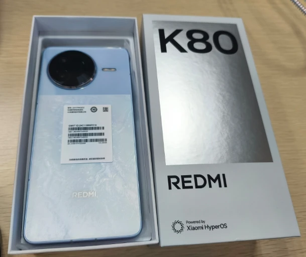 Xiaomi Redmi K80 5G CN Version Snapdragon 8 Gen 3 6.67' 2K Display 6550mAh Battery 50MP Camera 90W Mobile Phone