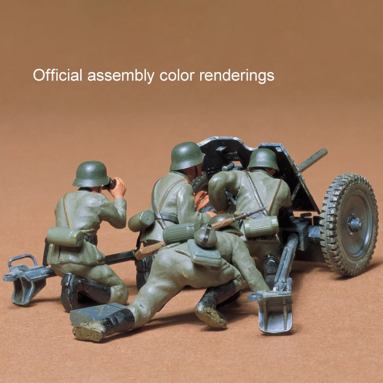 TAMIYA assembled model kit 35035 37mm anti-tank gun (PaK 35/36)  1/35